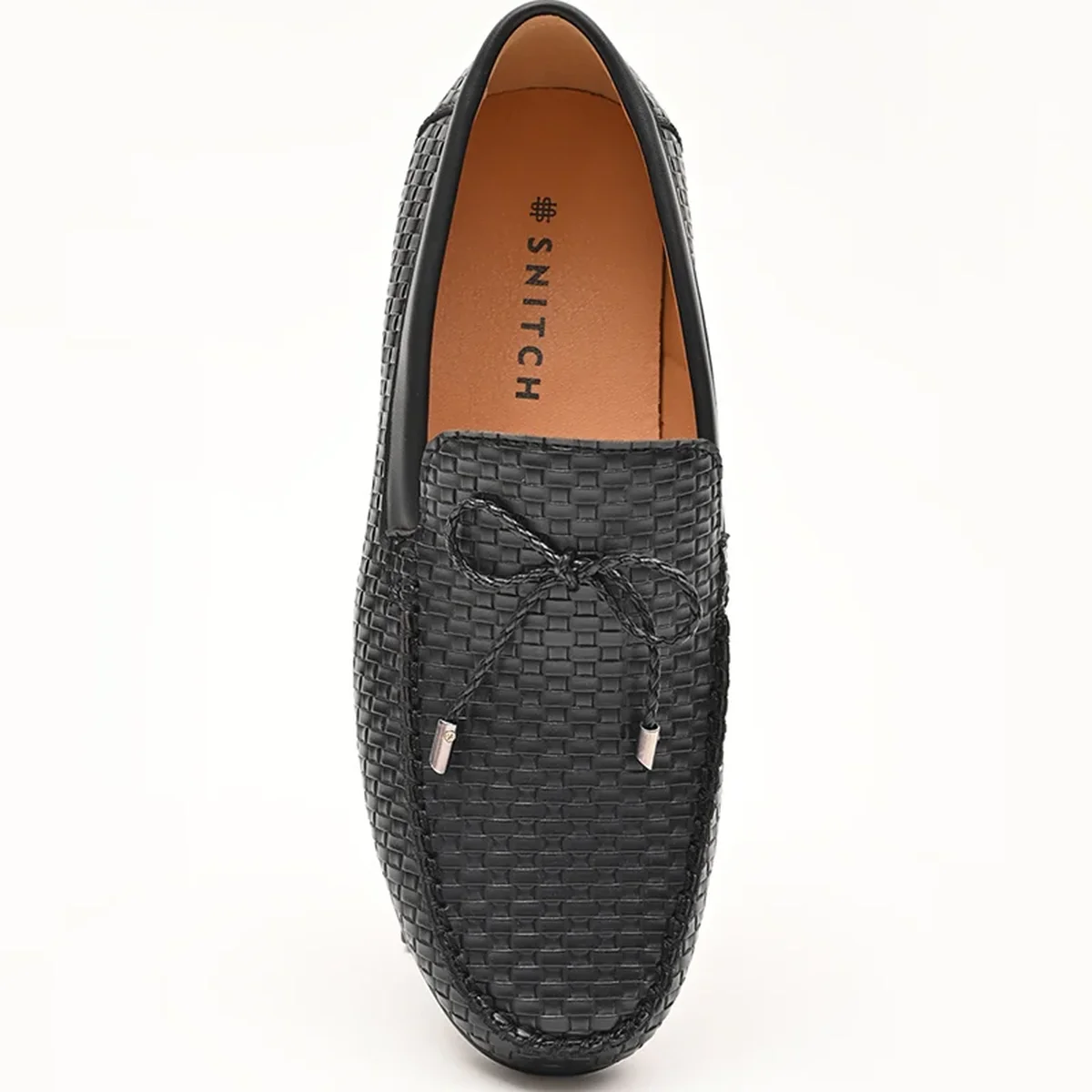 Black Textured Loafers thumbnail 3