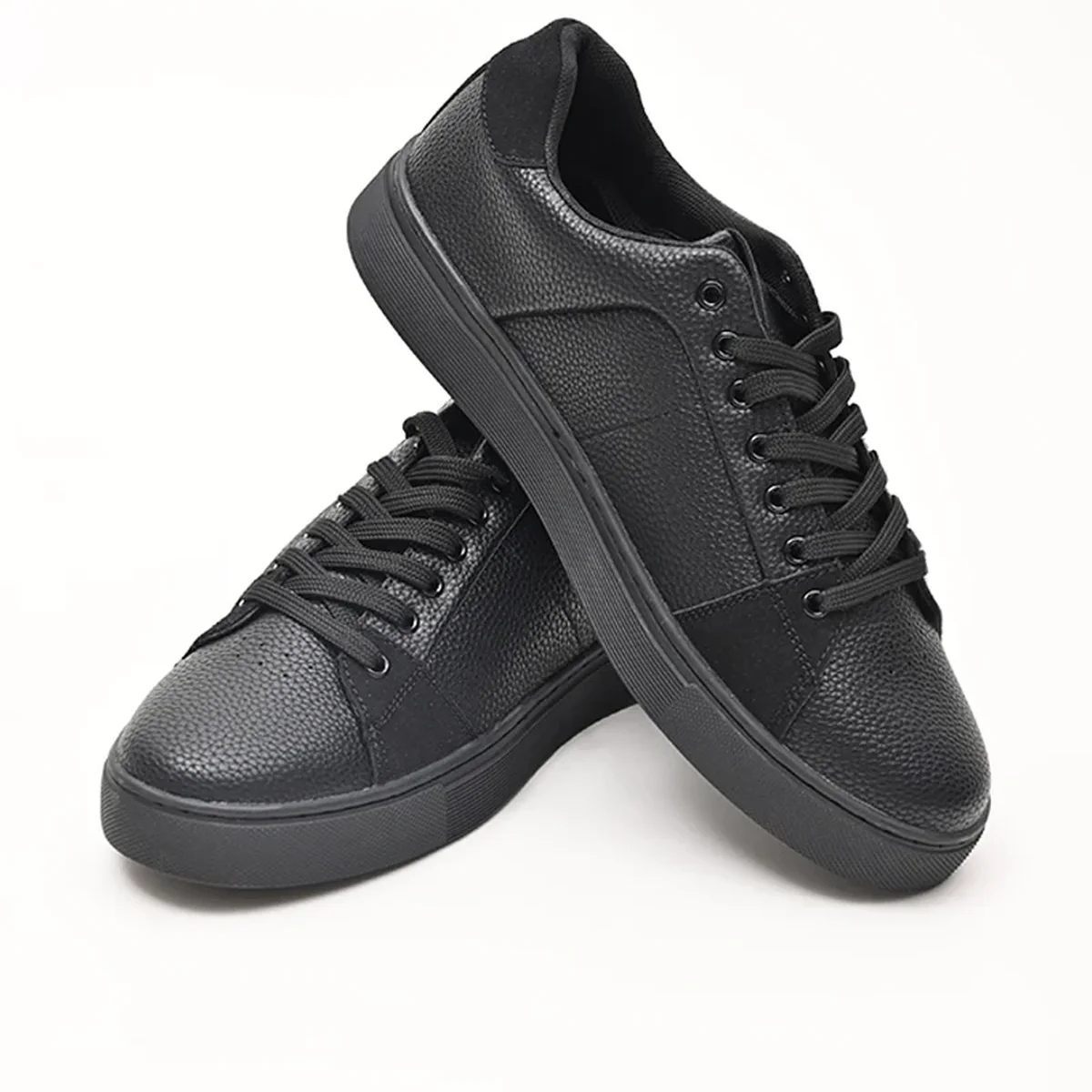 Black Textured Sneakers thumbnail 2