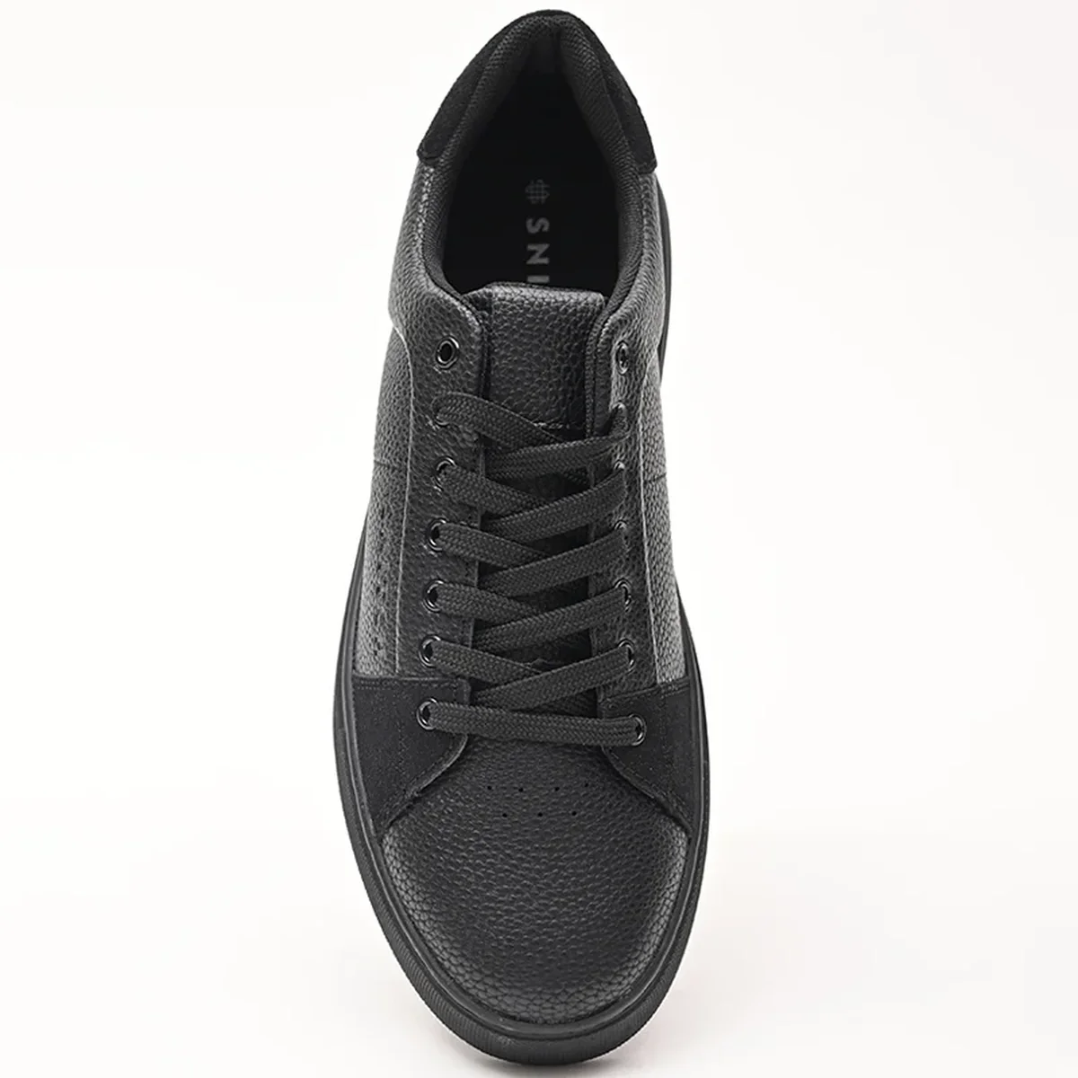 Black Textured Sneakers thumbnail 3