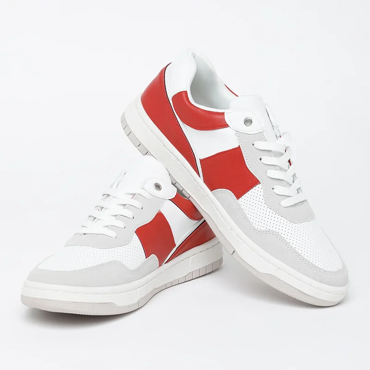 White Color Block Sneakers thumbnail 2