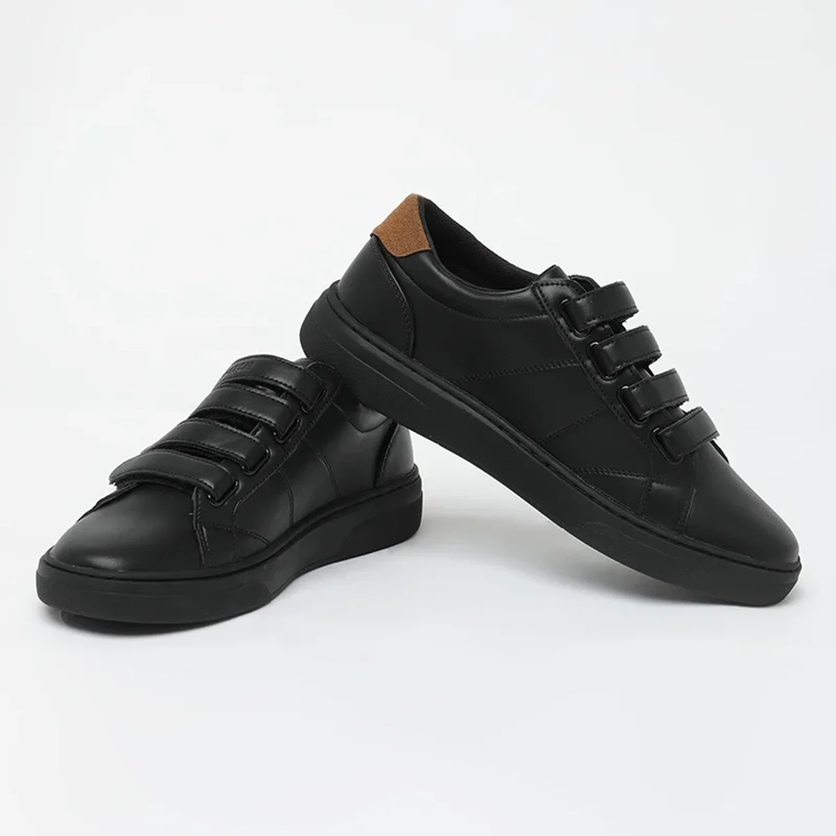 Black Solid Sneakers thumbnail 3