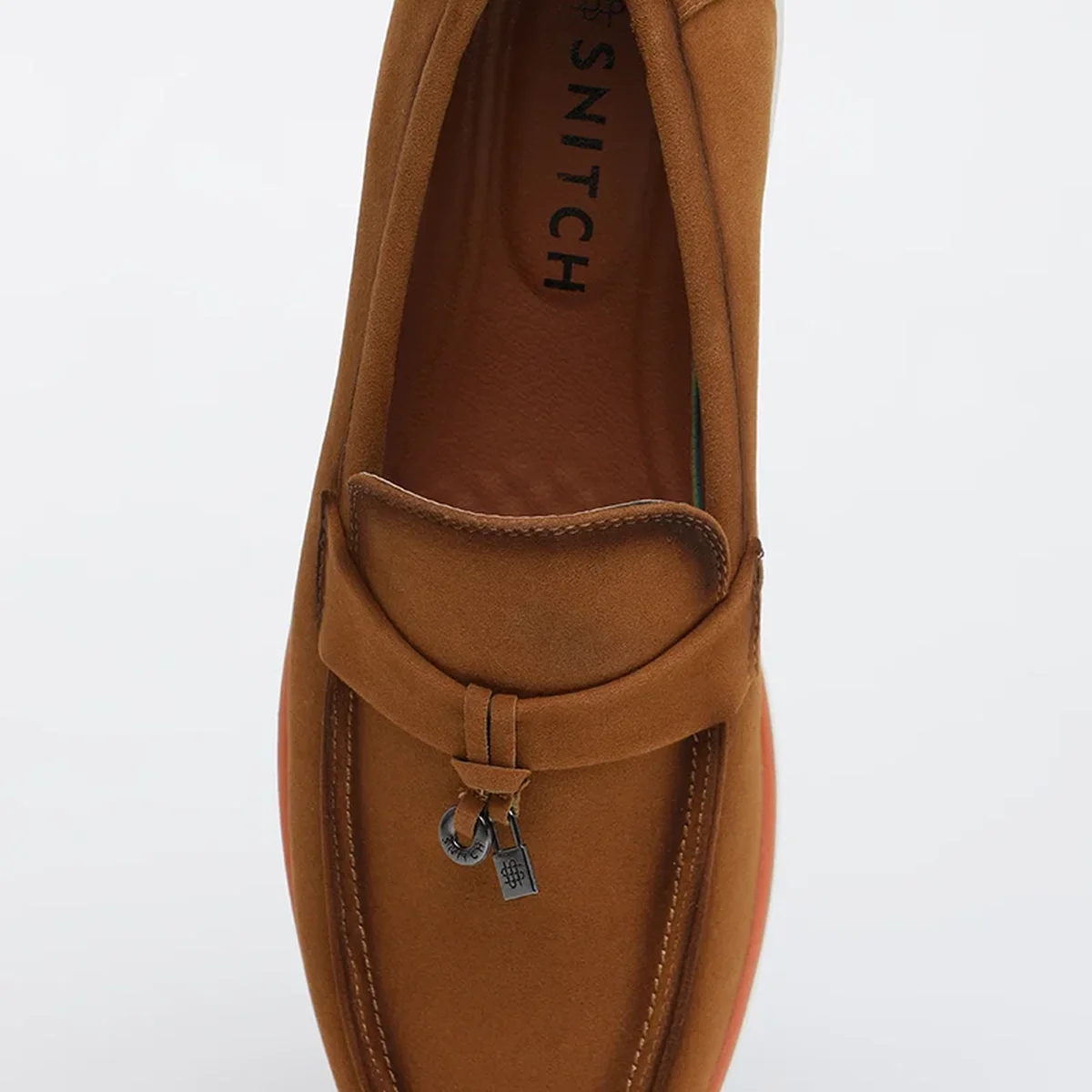 Brown Solid Loafers thumbnail 2