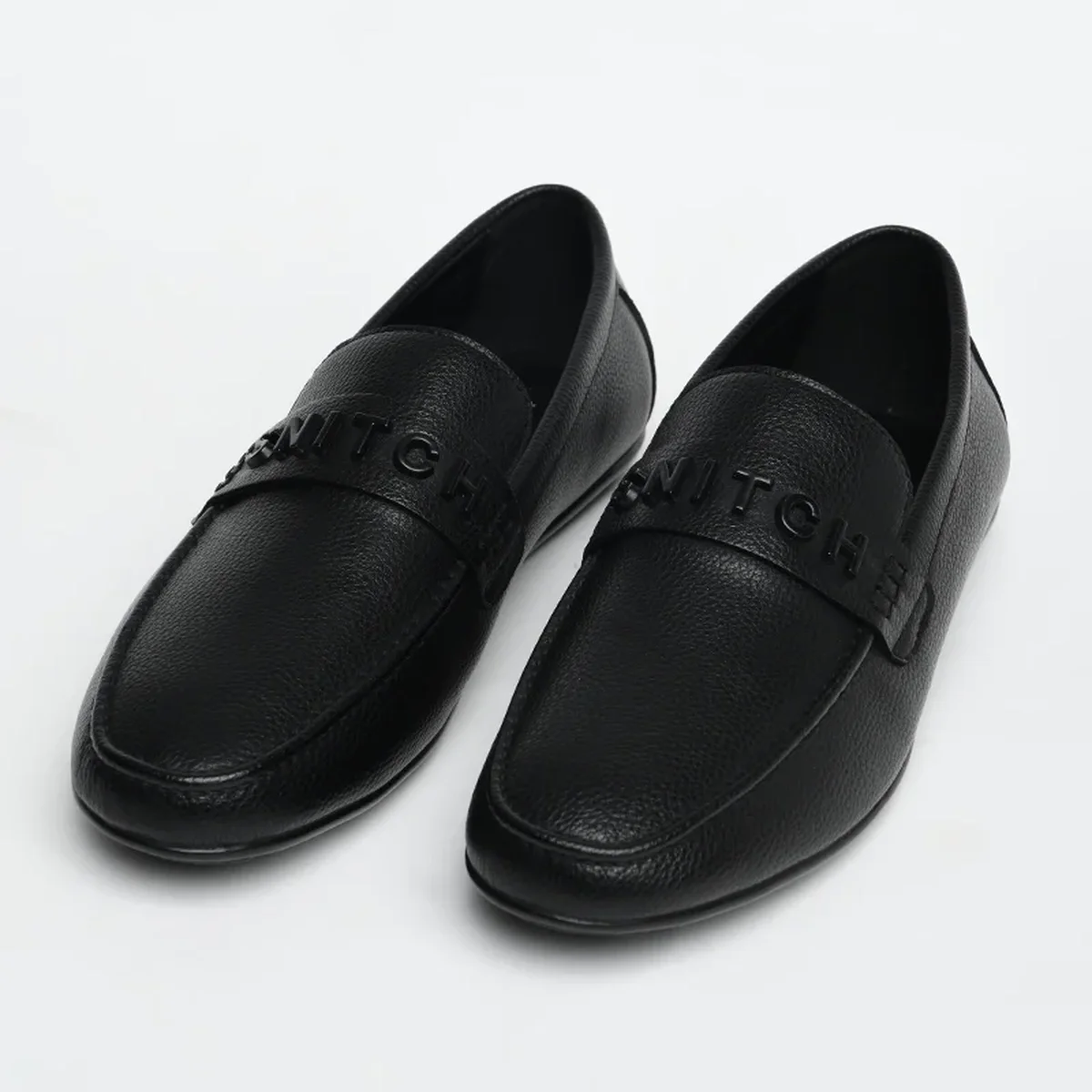 Black Solid Loafers thumbnail 3