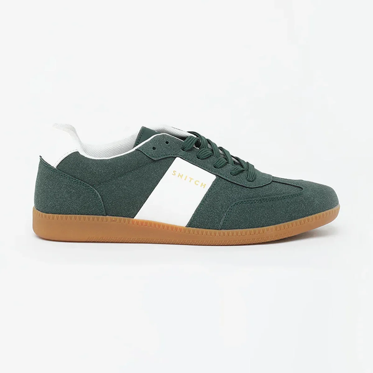 Rouge Suede Green Sneakers
