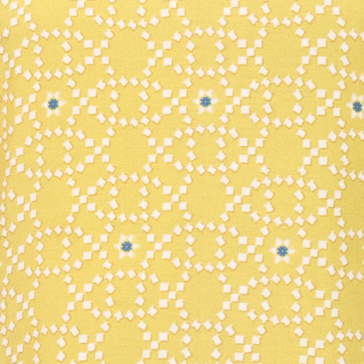 Mustard Geometric Printed Rayon Straight Kurta With Pants and Dupatta Set thumbnail 2