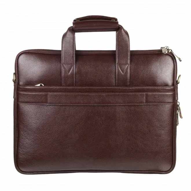 Mochi Men Brown Leather Bags