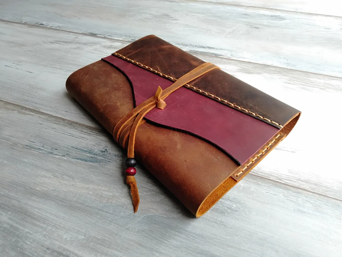 Handcrafted Leather Journal Cover
