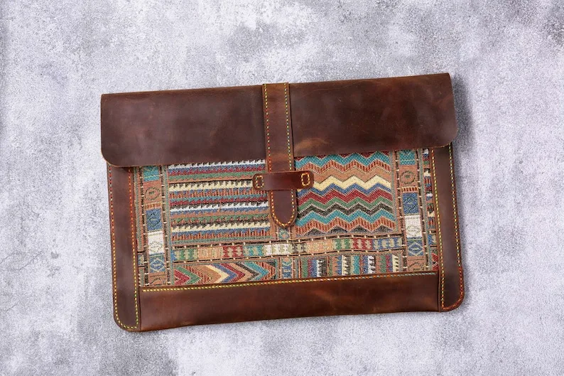 Leather Portfolio Document Case