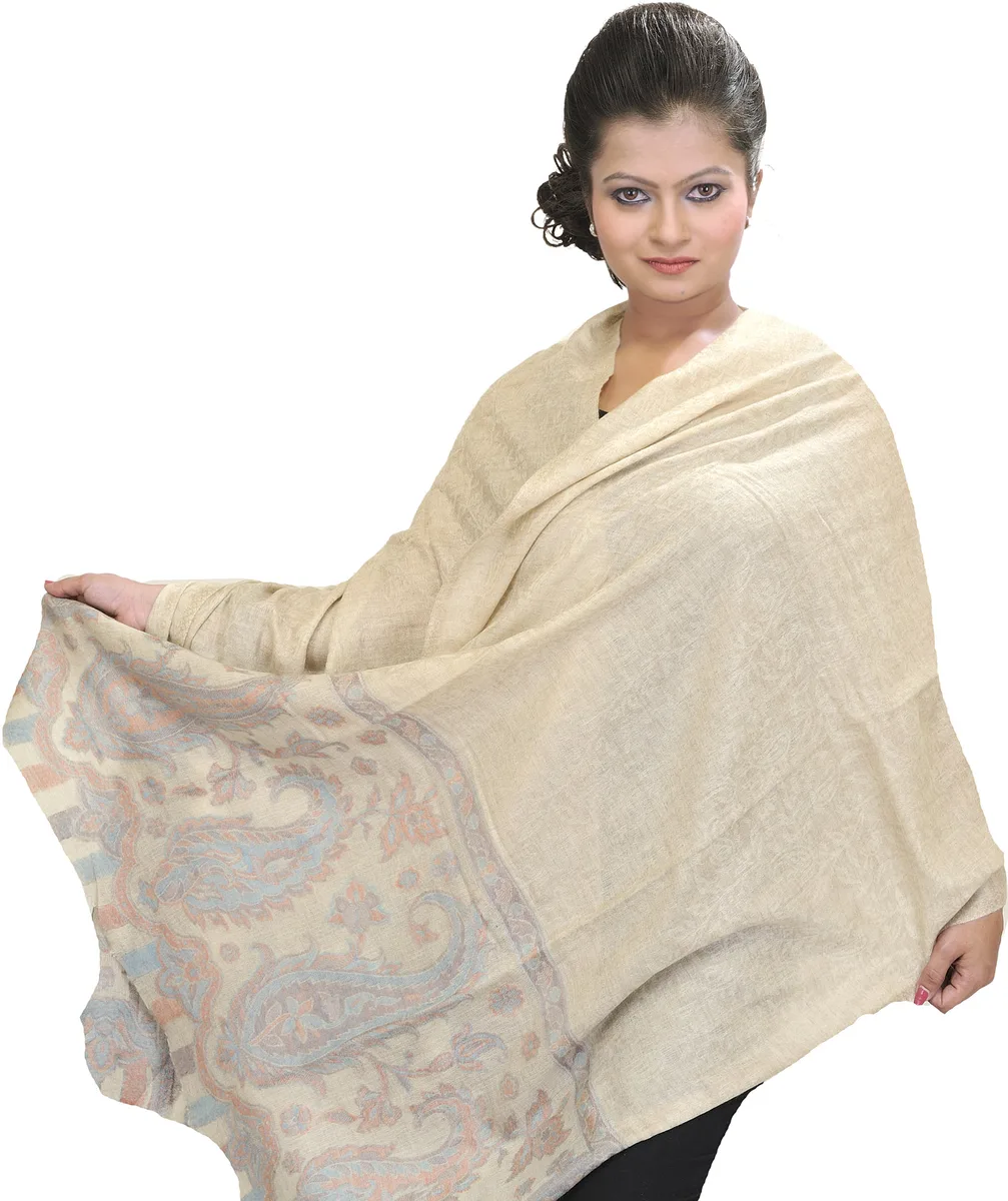 Pure Pashmina Weave Shawl Stole