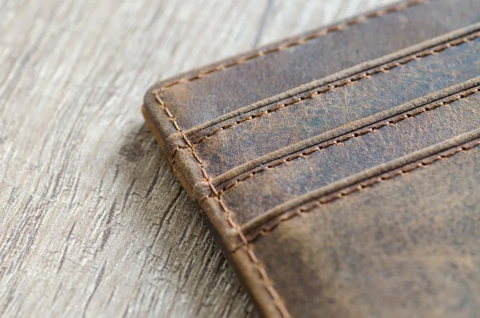 Hand-Stitched Leather Coaster Set