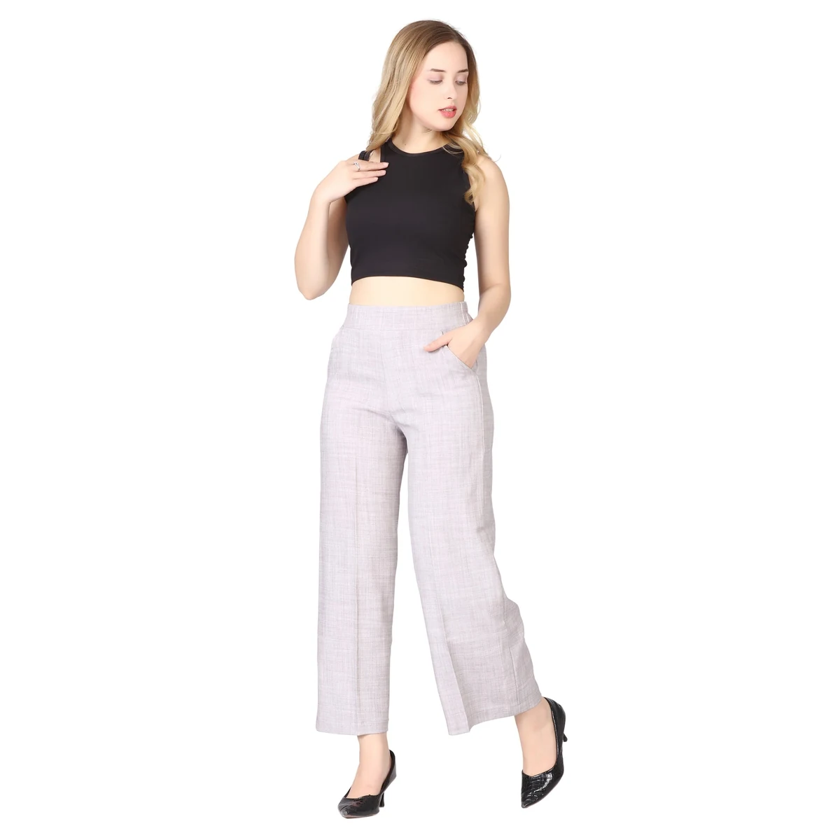 Premium Relaxed Fit Pants - Cement