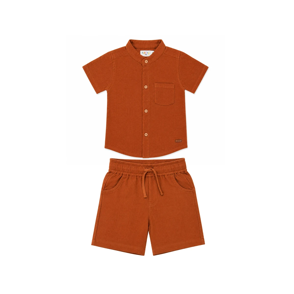 Premium Muslin Jabla Half Sleeve & Shorts | Soft Hugs for Your Little One Style 2